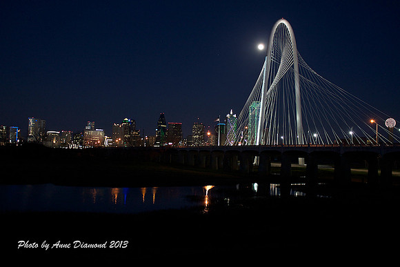 Downtown Dallas at night