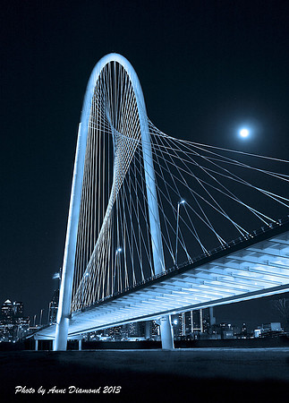 Margaret Hunt Bridge in Dallas