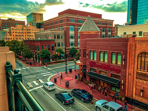 Fort Worth view from Bass Hall